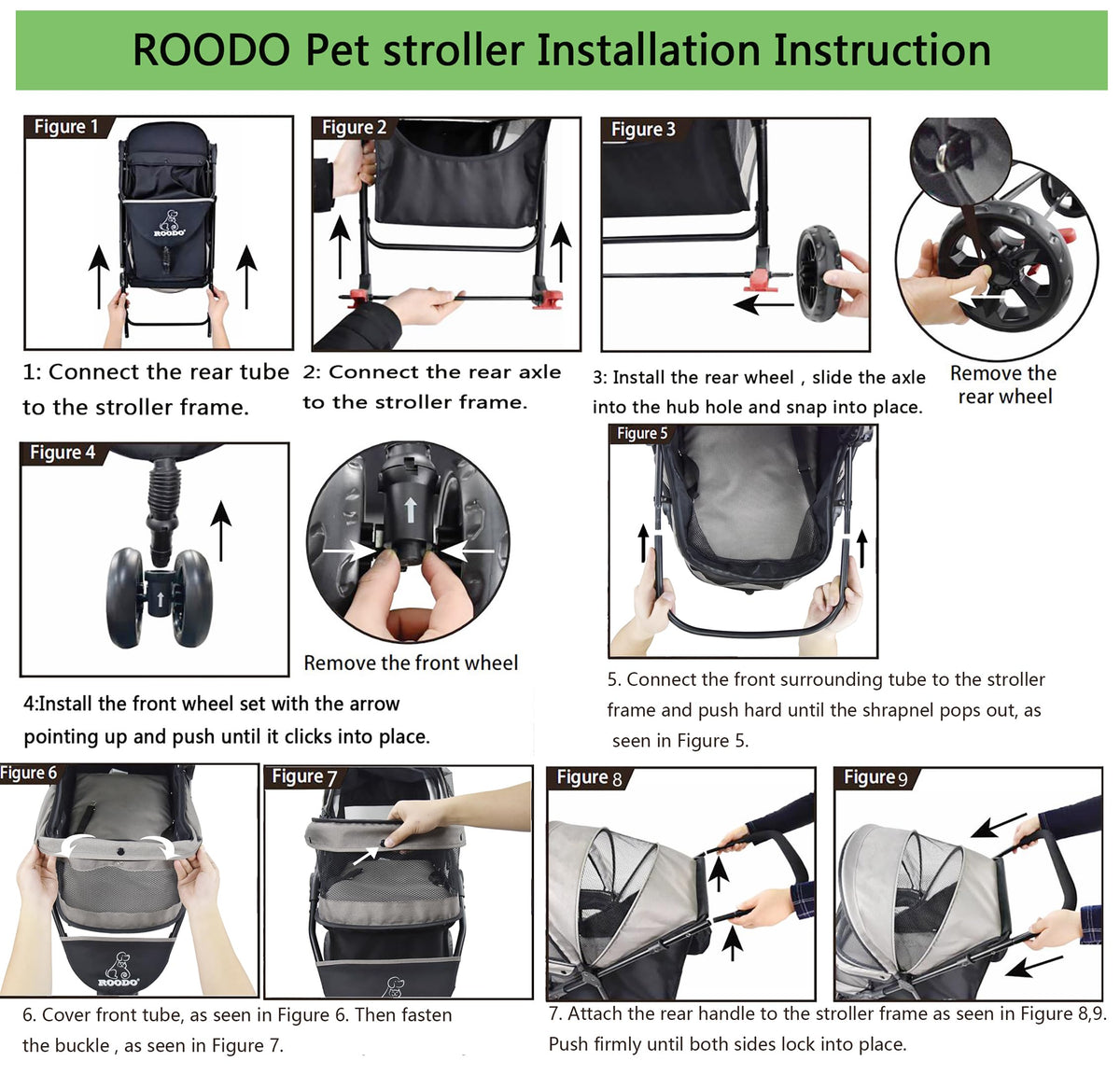3 Wheel Pet Stroller L4087