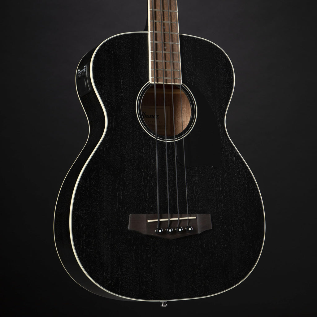 Weathered Black Acoustic-electric Bass Z744