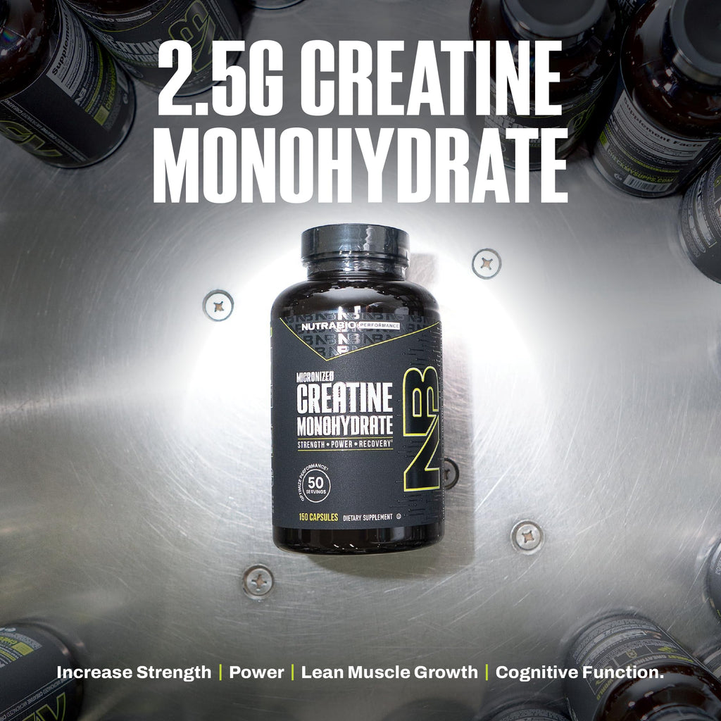 Micronized Creatine Monohydrate Capsules I564