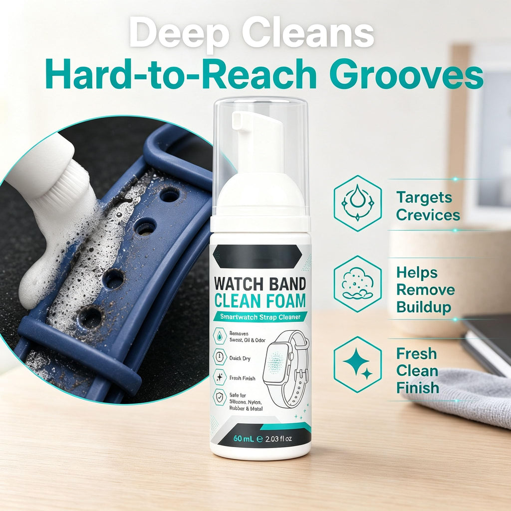 Foam Cleaner Spray for Watch Strap 60ml with Towel H465