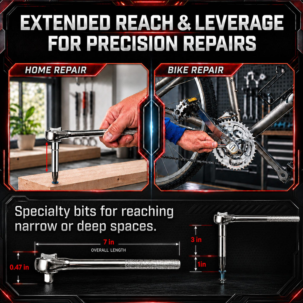 54-Piece Mechanic Tool Set with SAE & Metric Sockets R912