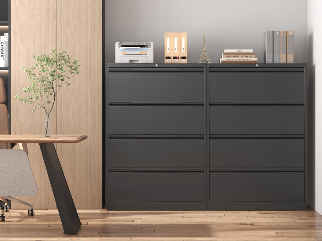 4 Drawer Metal File Cabinet with Lock T83119