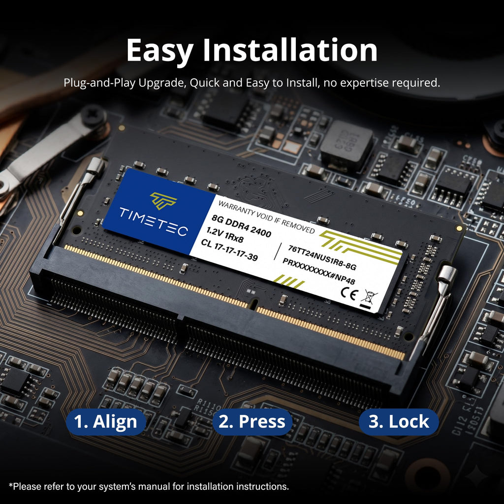 16GB Kit DDR4 2400MHz SODIMM Laptop RAM K64247