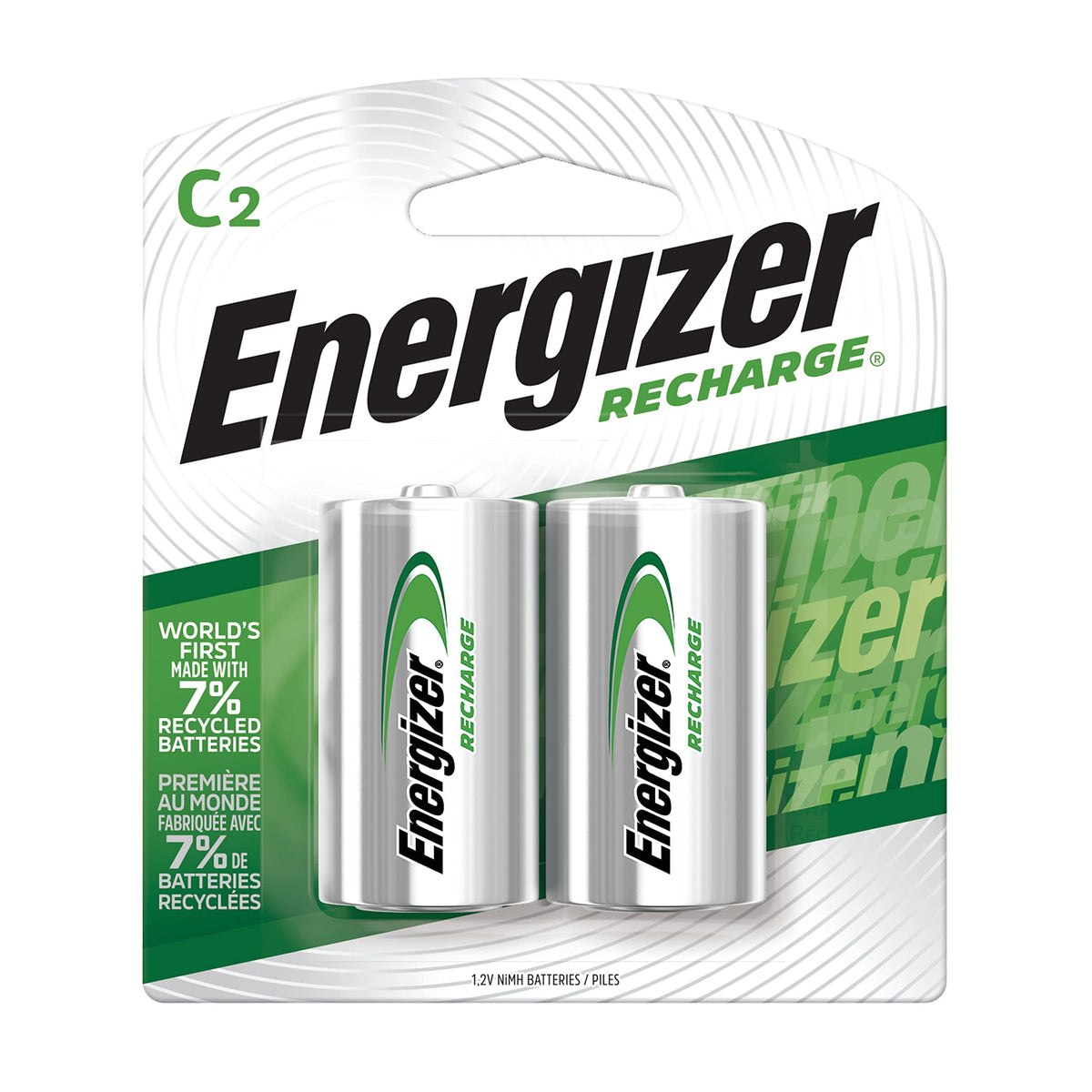 Rechargeable C and D Batteries 4 Count N84743