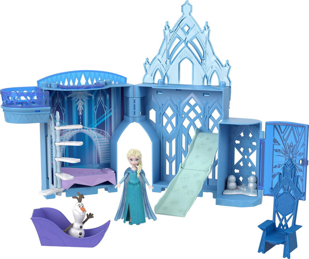 Frozen Castle Doll House Playset with Doll & 8 Accessories X492
