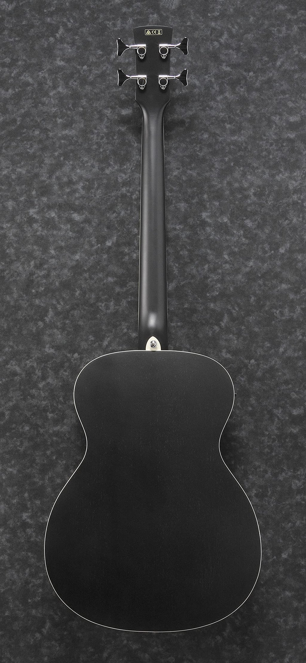 Weathered Black Acoustic-electric Bass Z744