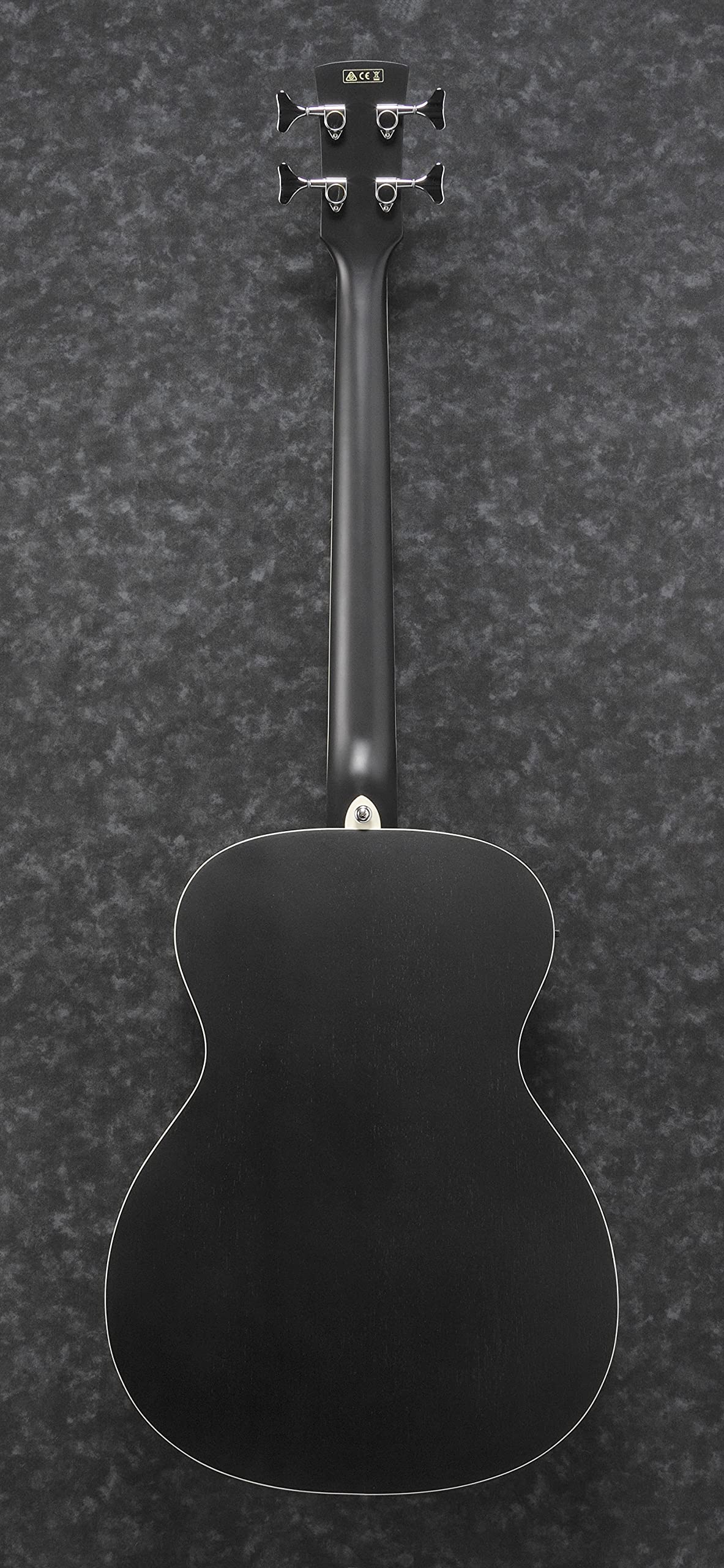 Weathered Black Acoustic-electric Bass Z744