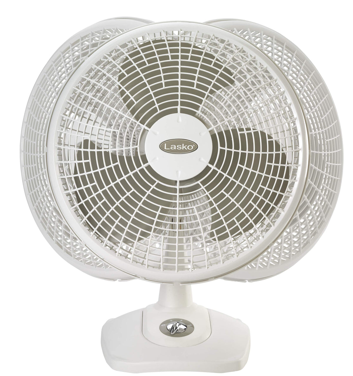 16" Oscillating Portable Table Fan with 3 Speeds, White M7846