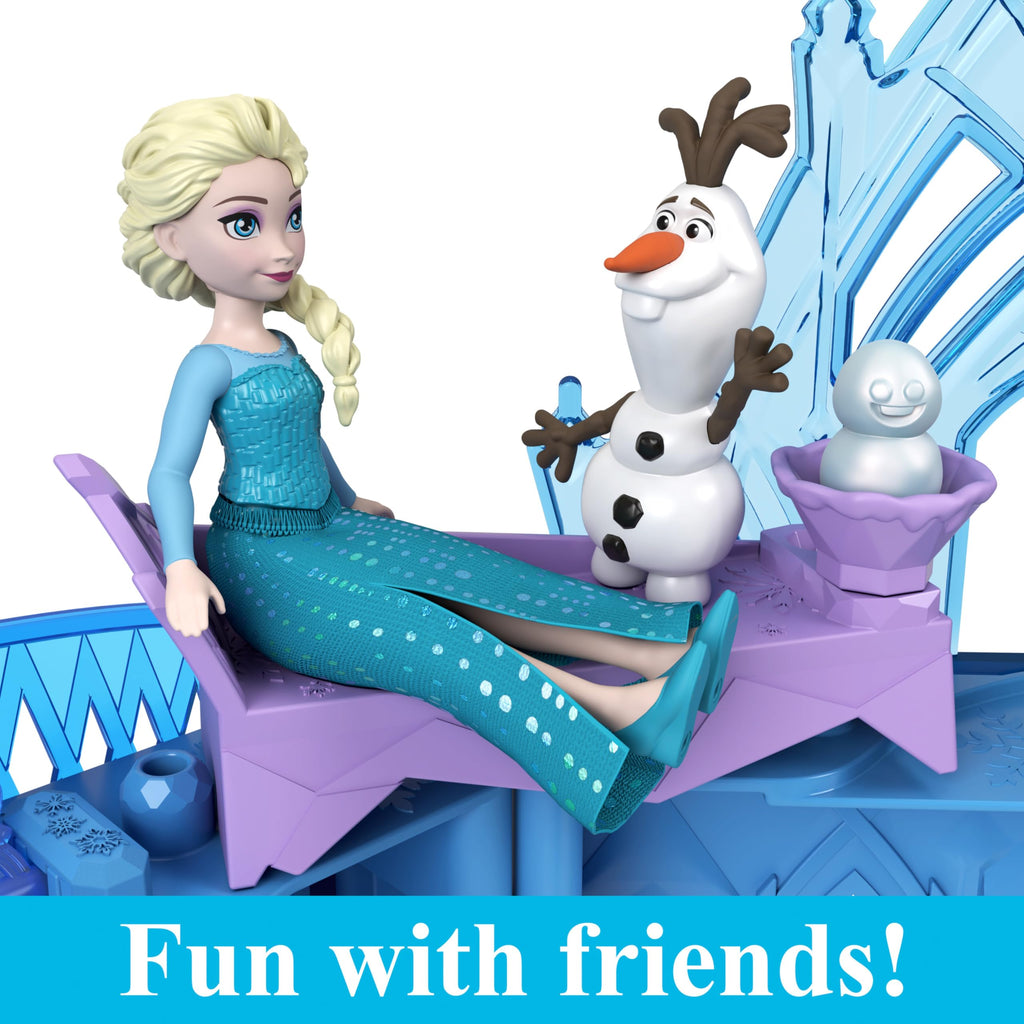 Frozen Castle Doll House Playset with Doll & 8 Accessories X492