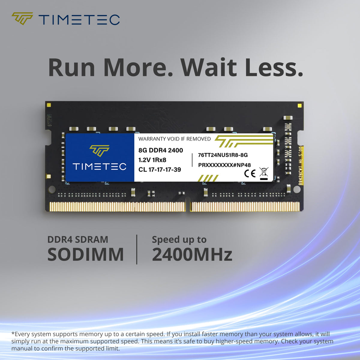 16GB Kit DDR4 2400MHz SODIMM Laptop RAM K64247