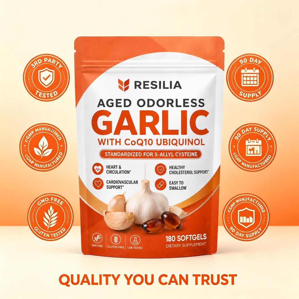 Aged Garlic Supplement 180 Softgels 1200mg T638007