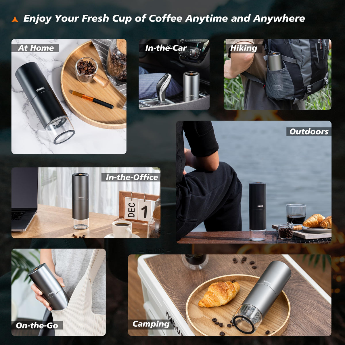 Portable Electric Coffee Grinder N57389