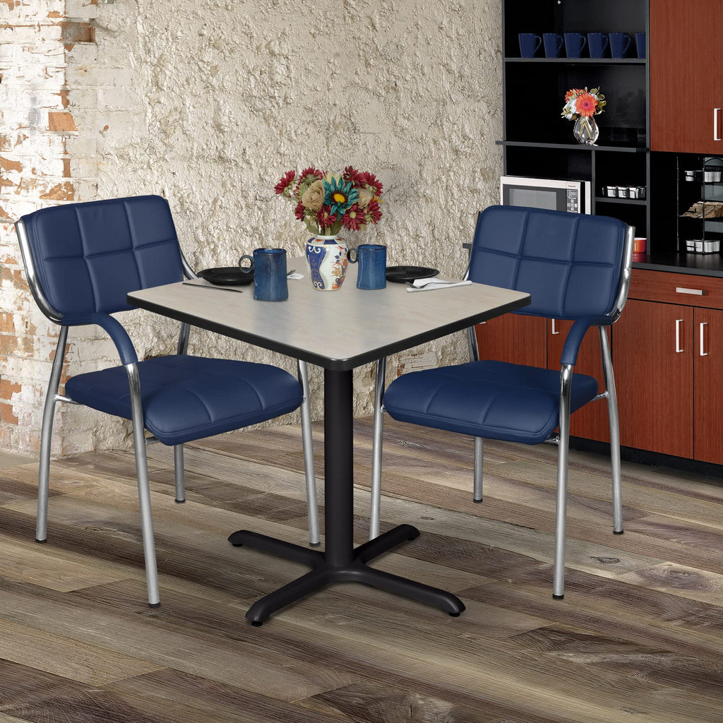 30" Square Breakroom Table Maple A414