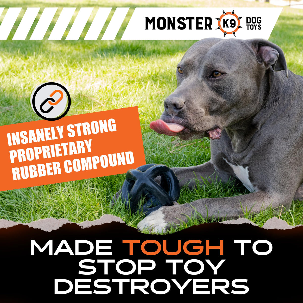 Natural Rubber Dog Toy 5.5 in H755850
